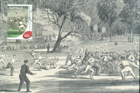 Australia-2008-150-Years-of-Australian-Football-1xMaxicard