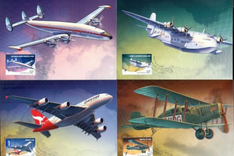 Australia-2008-Aviation-4xMaxicards