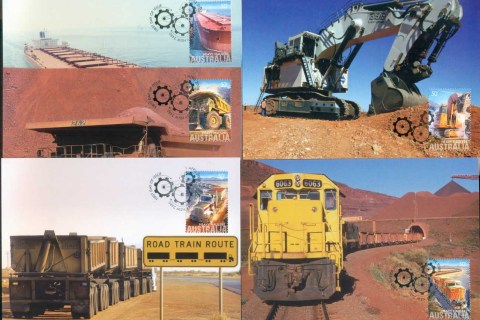 Australia-2008-Heavy-Haulers-5xMaxicards