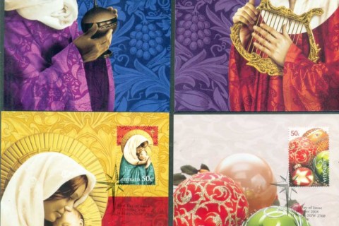 Australia-2008-Xmas-Maximum-Cards-4-lot76042