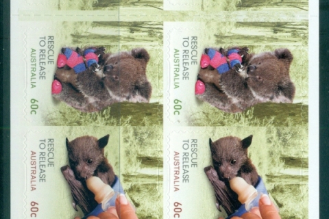 Australia-2010-6-Wildlife-Rescue-PS-booklet-MUH-lot34617
