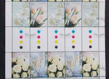 Australia-2010-60c-Greetings-Roses