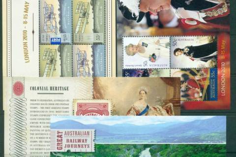 Australia-2010-London-2101-4x-MS-MUH-lot34247