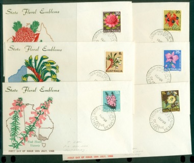 Australia-1968-State-Floral-Emblems