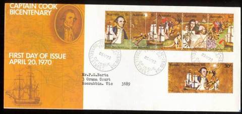 Australia-1970-Cook-Bicentenary-FDC-Lot13639