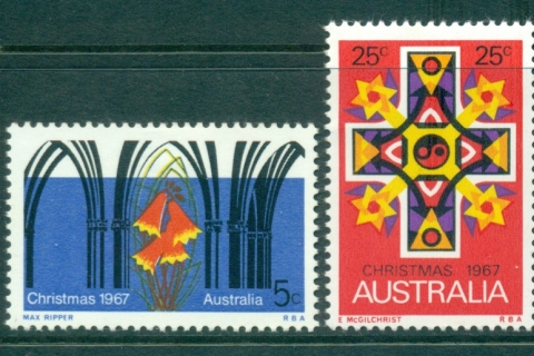 Australia-1967-Xmas-MUH-lot34018