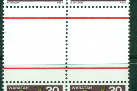Australia-1968-71-30c-Waratah-Gutter-Blk-4-MUH-Lot29687