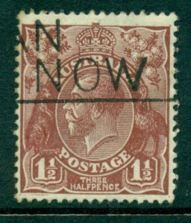 Australia-KGV-Head-1½d-Brown-Small-Multi-Wmk-Perf-135x12-jpg-5-FU-lot25011