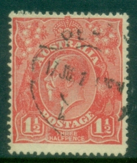 Australia-KGV-Head-1½d-Red-Single-Wmk-FU_2