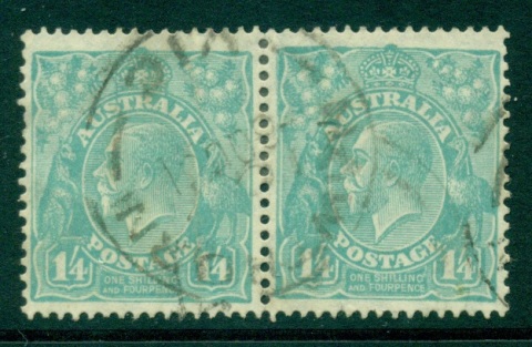 Australia-KGV-Head-1-4d-Greenish-Blue-Small-Multi-Wmk-Perf-135x12-jpg-5-pair-strenghtened-perfs-FU-lot25070