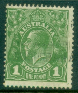 Australia-KGV-Head-1d-Green-Small-Multi-Wmk-Perf-13-5x12-5-FU_2