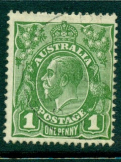 Australia-KGV-Head-1d-Green-Small-Multi-Wmk-Perf-135x12-jpg-5-FU-lot25002