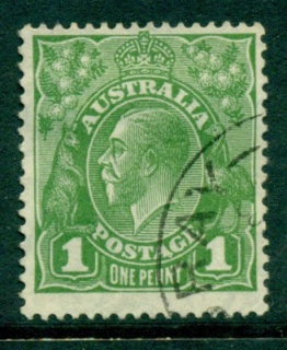 Australia-KGV-Head-1d-Green-Small-Multi-Wmk-Perf-135x12-jpg-5-FU-lot25003