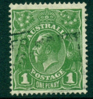 Australia-KGV-Head-1d-Green-Small-Multi-Wmk-Perf-135x12-jpg-5-FU-lot25005