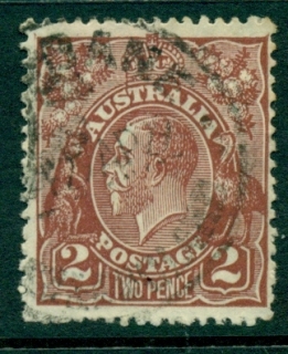 Australia-KGV-Head-2d-Red-Brown-Die-II-Small-Multi-Wmk-Perf-135x12-jpg-5-FU-lot21856