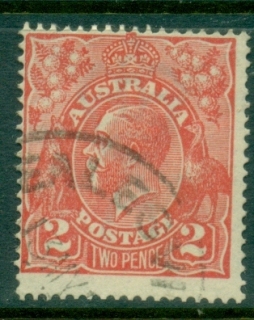 Australia-KGV-Head-2d-Red-Single-Wmk-FU