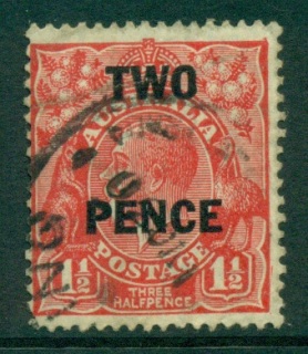 Australia-KGV-Head-2d-on-1½d-Red-Small-Multi-Wmk-Perf-135x12-jpg-5-FU-lot25075