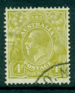 Australia-KGV-Head-4d-Olive-Small-Multi-Wmk-Perf-135x12-jpg-5-FU-lot21870