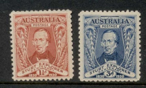 Australia-1930-Capt-Charles-Sturt-MLH