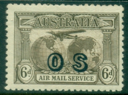 Australia-1931-Kingsford-Smith-Opt-OS-6d-MLH