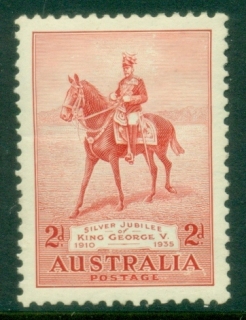 Australia-1935-KGV-Silver-Jubilee-2d-red-MUH