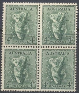 Australia-1936-45-Koala-4d-blk4-MUH