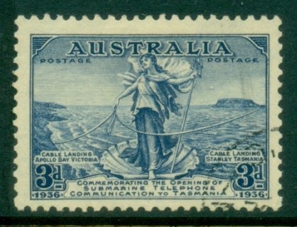 Australia-1936-Tasmania-Telephone-Link-2d-red-FU_2