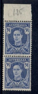 Australia-1942-48-KGVI-Portrait-3-5d-pr-MUH