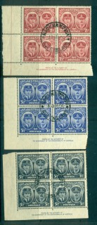 Australia-1945-Duke-of-Glouchester-FDI-Blocks-4-FU-lot66256