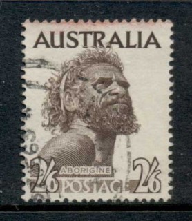 Australia-1950-57-Aborigine-No-Wmk-FU