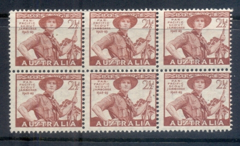 Australia-1952-Pan-Pacific-Scout-Jamboree-blk6-MLH-MUH