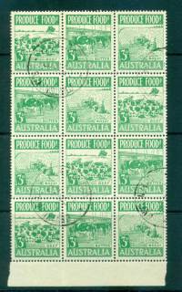 Australia-1953-Food-Production-3d-FDI-Block-12-FU-lot66291