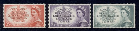 Australia-1953-QEII-Coronation-MUH