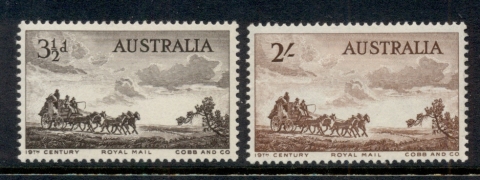 Australia-1955-Cobb-Co-Mail-Coaches-MLH