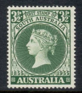 Australia-1955-South-Australia-Stamp-Cent-MUH