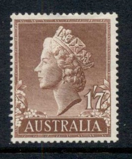 Australia-1956-57-QEII-1-7d-MLH