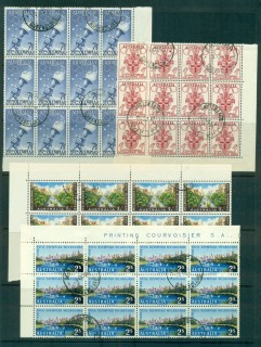 Australia-1956-Melbourne-Olympics-FDI-Blocks-12-FU-lot66355