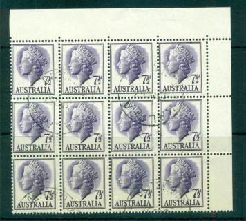 Australia-1957-QEII-7.jpg.5d-purple-FDI-Block-12-FU-lot66344