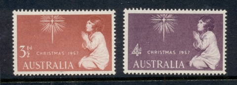 Australia-1957-Xmas-MUH