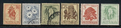 Australia-1959-Australian-Native-Flowers-FU