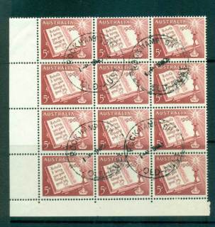 Australia-1960-Xmas-FDI-Block-12-FU-lot66312