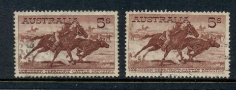 Australia-1961-Cattle-5-both-papers-FU