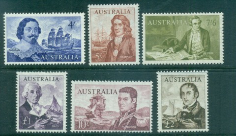 Australia-1963-65-Navigators-High-Values-MUH-lot68980