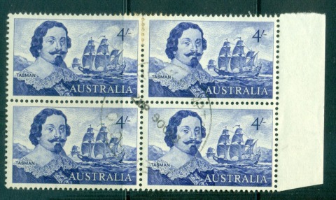 Australia-1963-Navigator-Abel-Tasman-4-FDI-Block-4-FU-lot66346