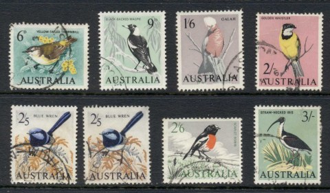 Australia-1964-65-Australian-native-Birds-FU