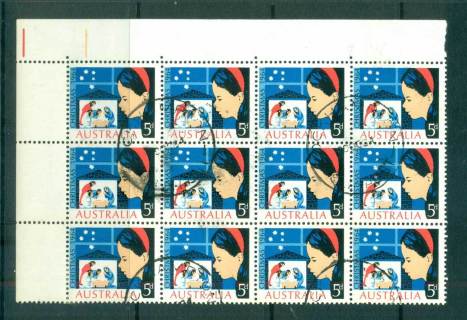 Australia-1964-Xmas-FDI-Block-12-FU-lot66349