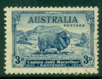 Australia-1934-Merino-Sheep-John-Macarthur-3d-dark-blue-FU