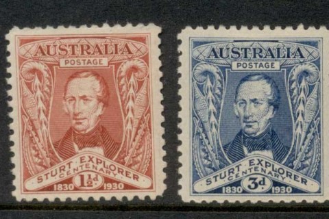 Australia-1930-Capt-Charles-Sturt-MLH
