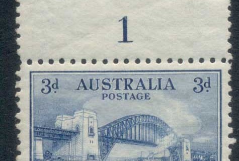 Australia-1932-Sydney-Harbour-Bridhe-3d-Plate-1-sgl-pulled-prefs-RHSMUH