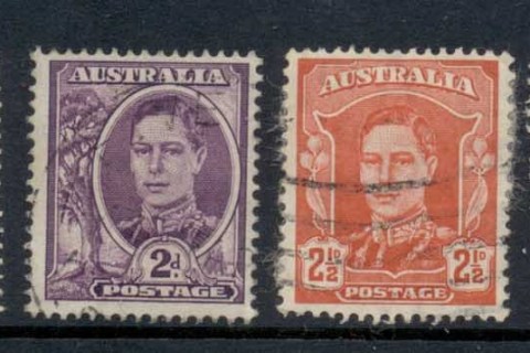 Australia-1942-44-KGVI-definitives-FU